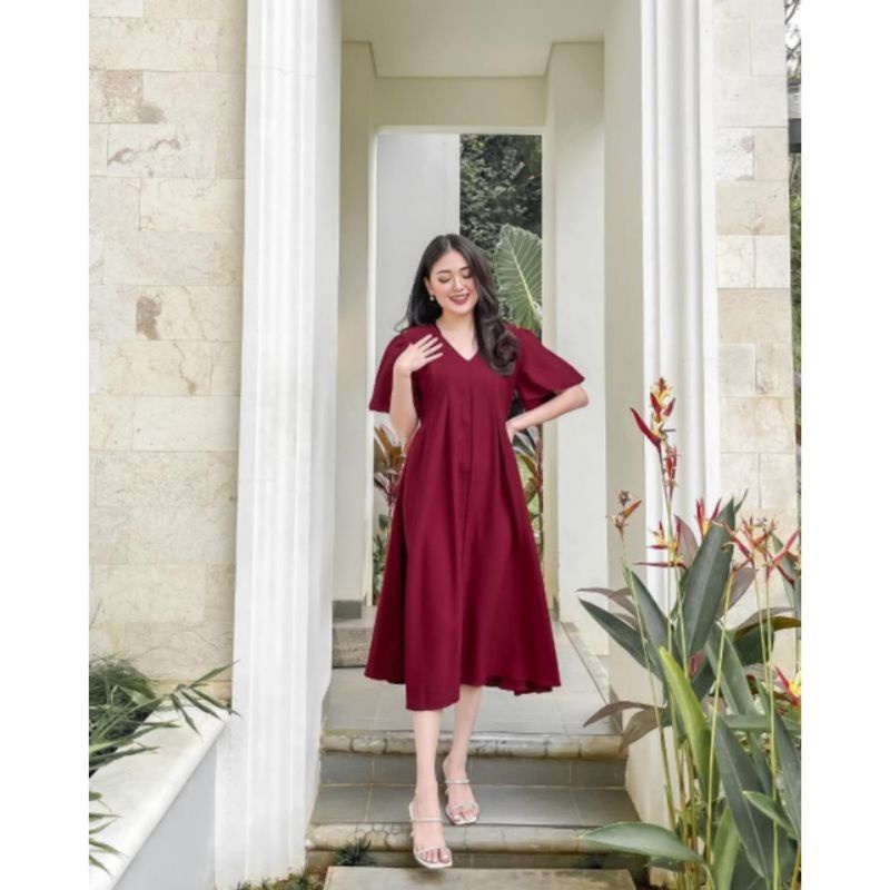 DRESS SABRINA JUMBO/ DRES YUAN KEKINIAN