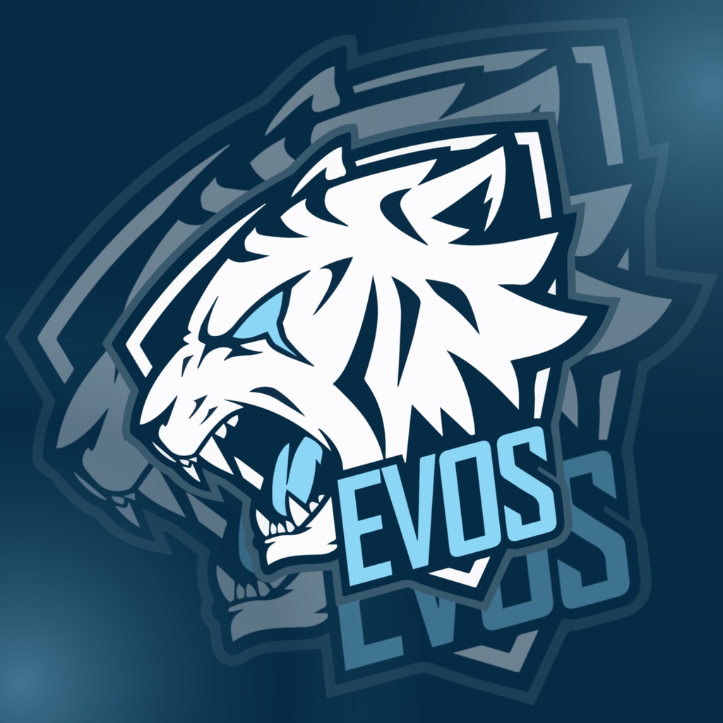 BANNER LOGO EVOS ESPORTS / SPANDUK LOGO EVOS ESPORTS