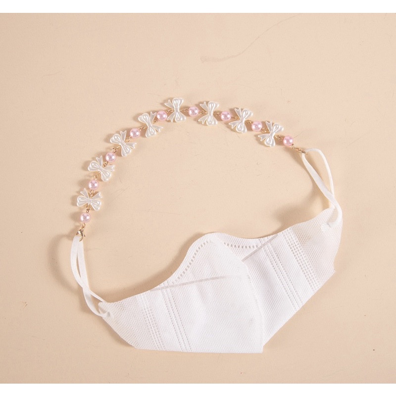 [LITTLE DAISY] STRAP MASKER HIJAB KOREA / KONEKTOR JILBAB PREMIUM / TALI MASKER ELEGANT CLASSY/ CONNECTOR HIJAB MEWAH