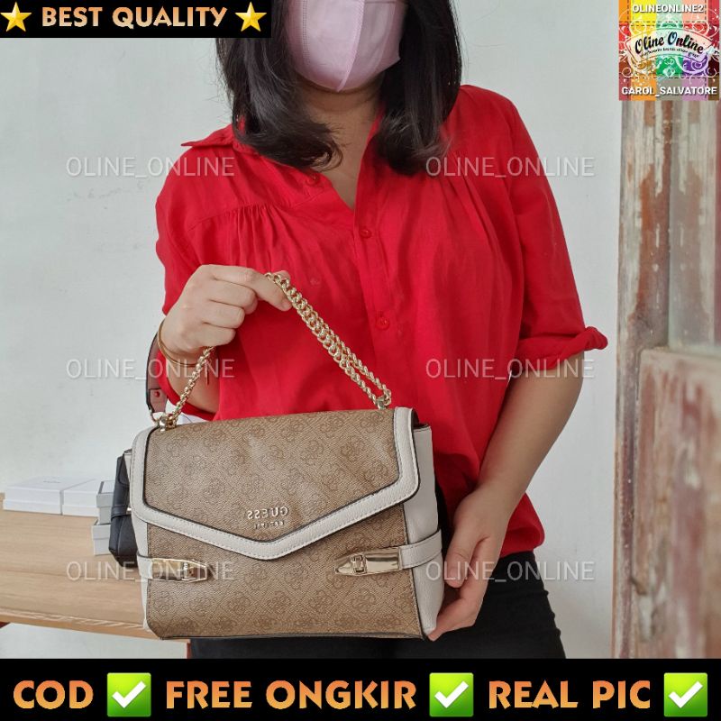 tas zadie convertible wanita 4g 5 color cream white black grey beige pink coffee crossbody shoulder gs selempang gb bag Ready cirebon jawa barat ciayumajakuningan