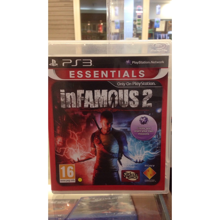 PS3 Infamous 2 Region 2