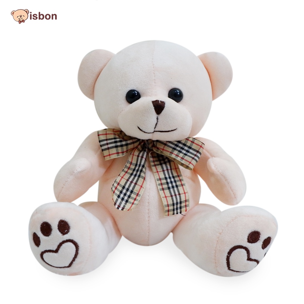 Boneka Teddy Bear Istana Boneka Joint Bear With Pita Lucu untuk kado mainan anak bayi