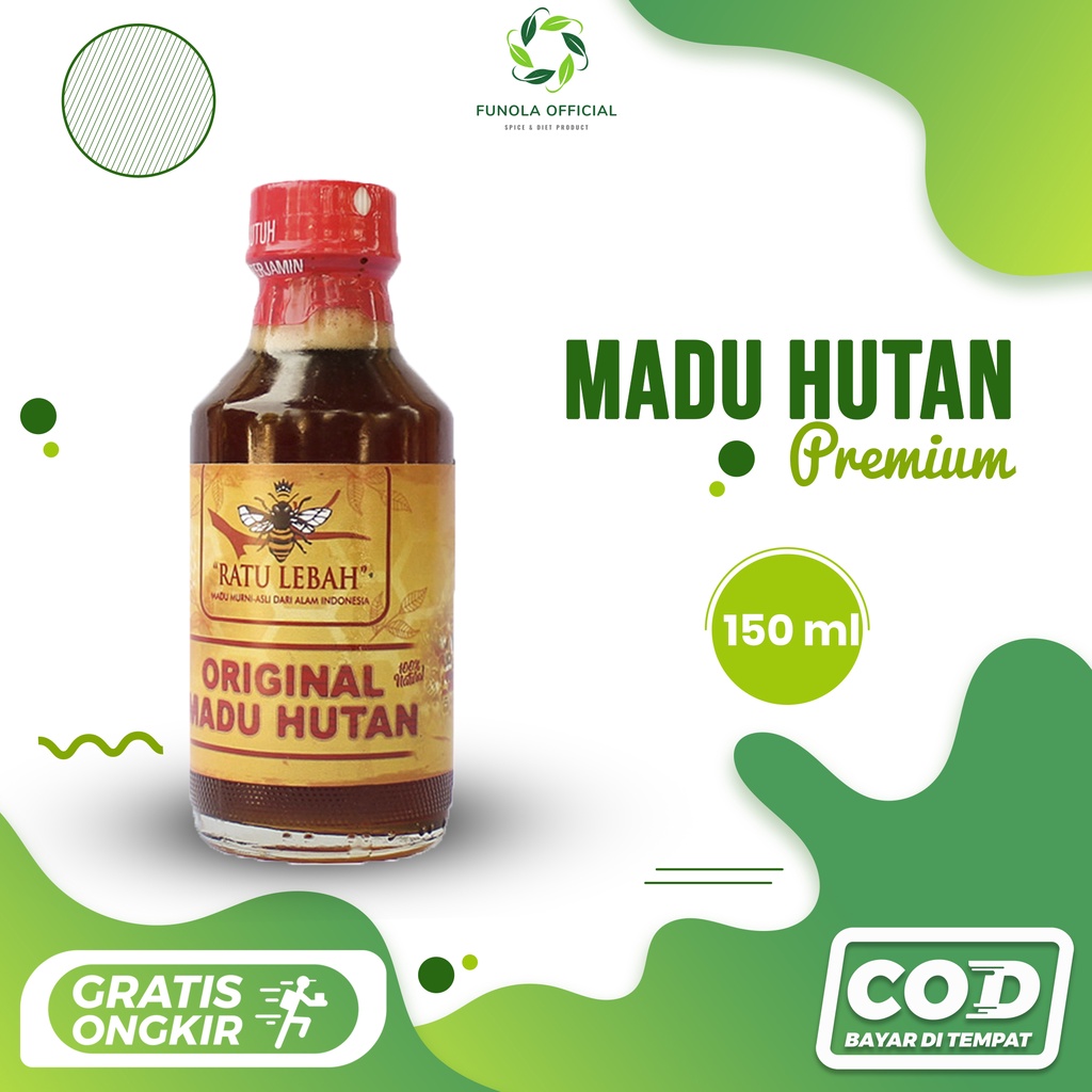 

MADU HUTAN 150 ML MURNI 100 % ASLI ORIGINAL RATU LEBAH NATURAL HONEY HERBAL ORI ALAMI PRIA WANITA MULTIFLORA 100 TERNAK MAAG ASAM LAMBUNG MAG URAT KOLESTEROL DIET HIBERTENSI DARAH TINGGI PROPOLIS ODENG BADUY PAHIT TJ SASET MADURASA JAHE MERAH HITAM SHIFA