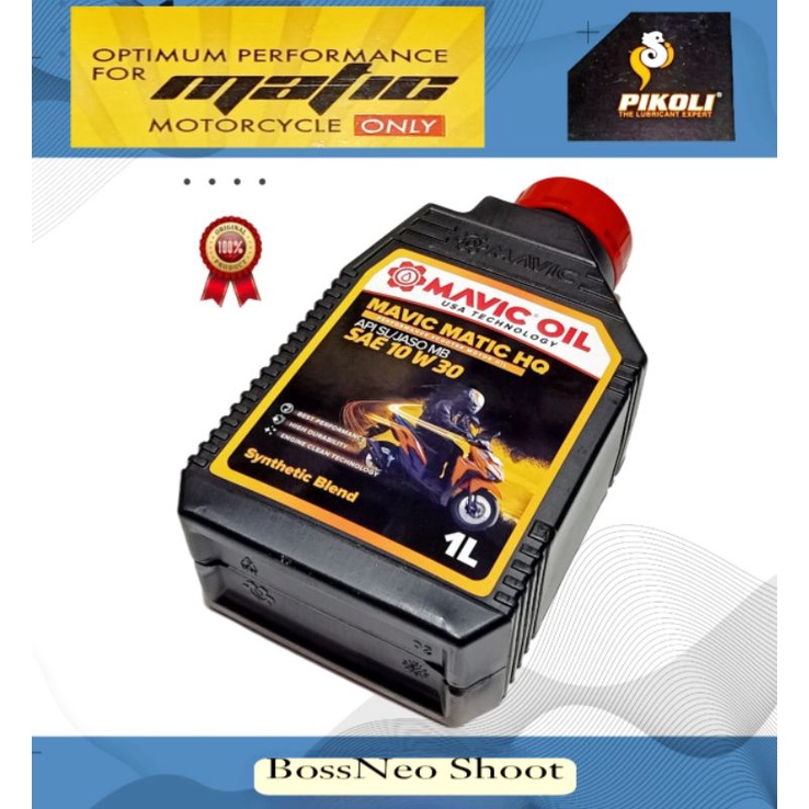 Oil Oli MAVIC METIC 1L 10W-30 Oli MOTOR METIC 1 Liter