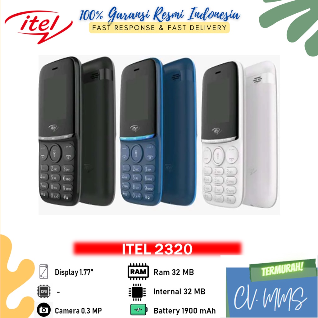 HP ITEL IT2320 Garansi Resmi BNIB NO REPACK