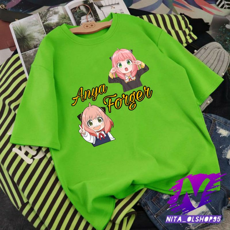 baju anak kaos anak anya forger baju anak anime spy x family anyar lucu