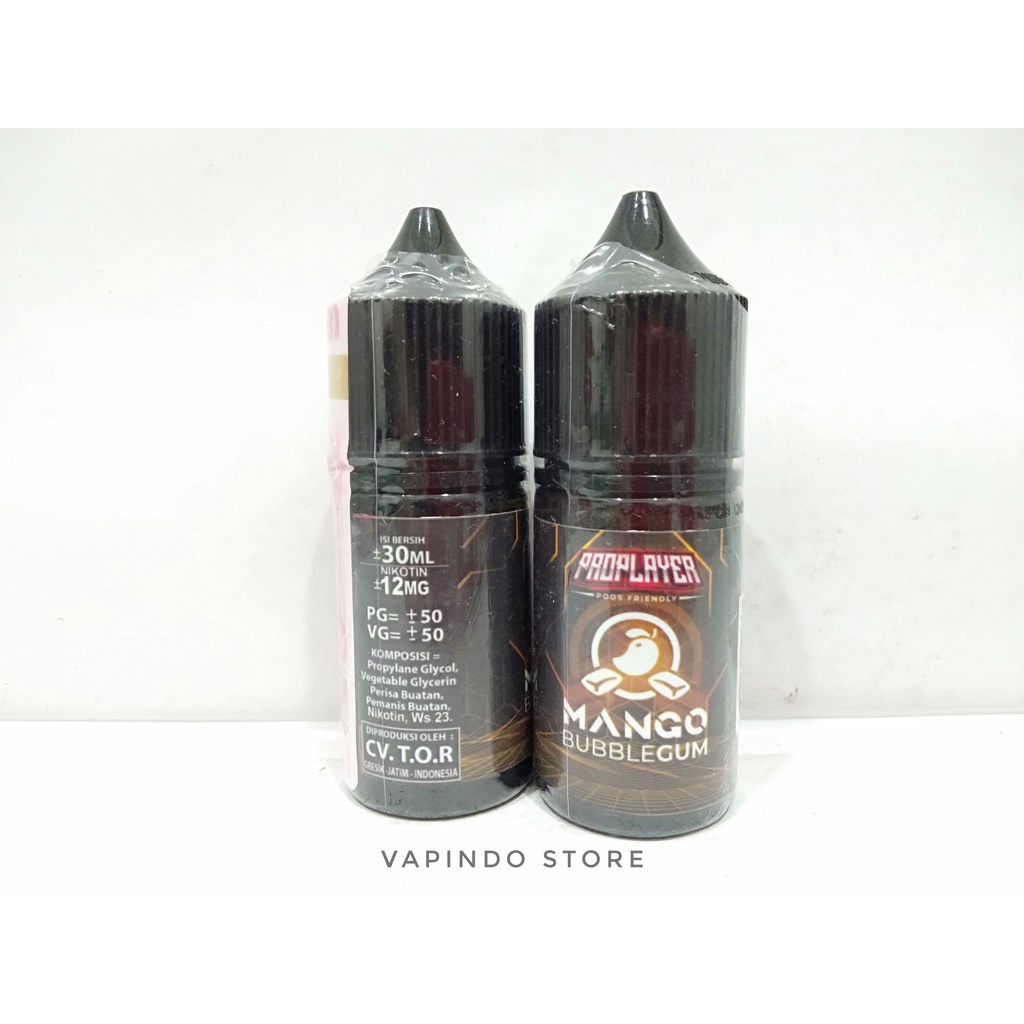 PODS FRIENDLY PROPLAYER MANGO BUBBLEGUM 30ML PRO PLAYER SALT NIC