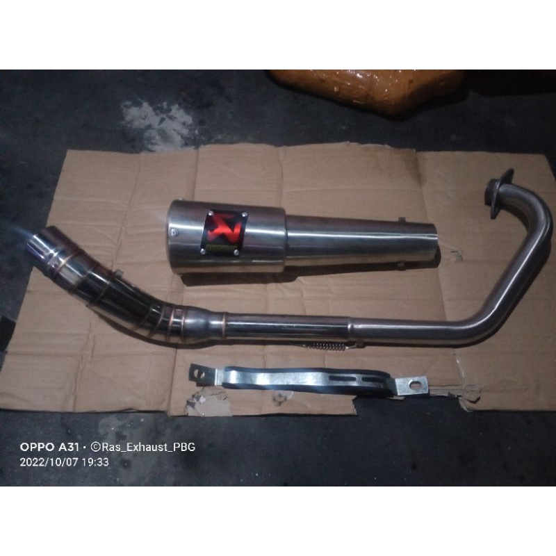knalpot Akrapovic Suzuki Satria FU