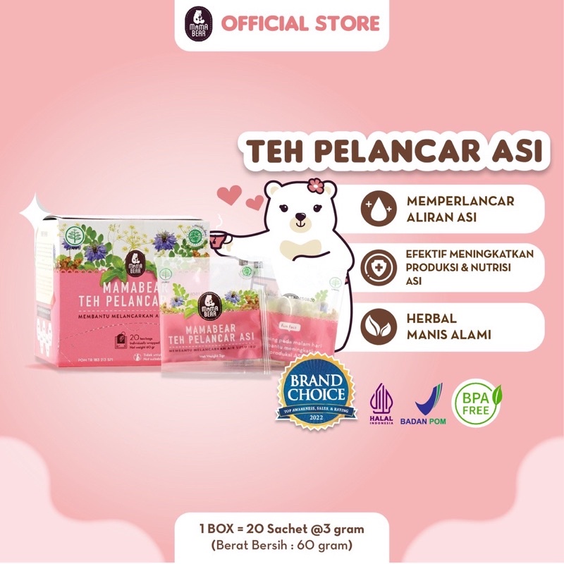 MamaBear Teh Pelancar ASI / ASI Booster / Booster ASI