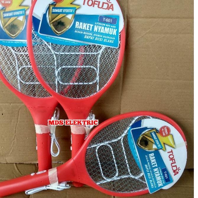 Langsung Atc RAKET NYAMUK CAS NEW TOFUDA T - 601 / ALAT PEMBASMI NYAMUK MURAH ORIGINAL TOFUDA