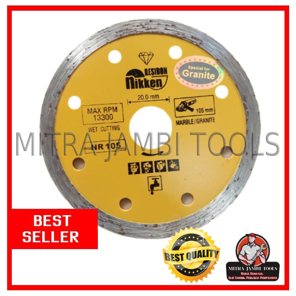 MATA POTONG GRANIT / KERAMIK NIKKEN RESIBON BASAH