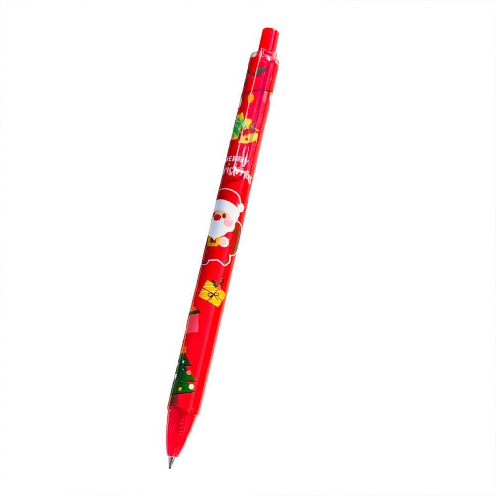 Nanas 6PCS /Set Gel Pen Set Perlengkapan Kantor Sekolah Hadiah Natal Siswa Tanda Tangan Pulpen