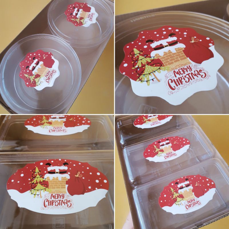 

Sticker toples natal " Santa Claus " ( 1 pack isi 6 pcs )