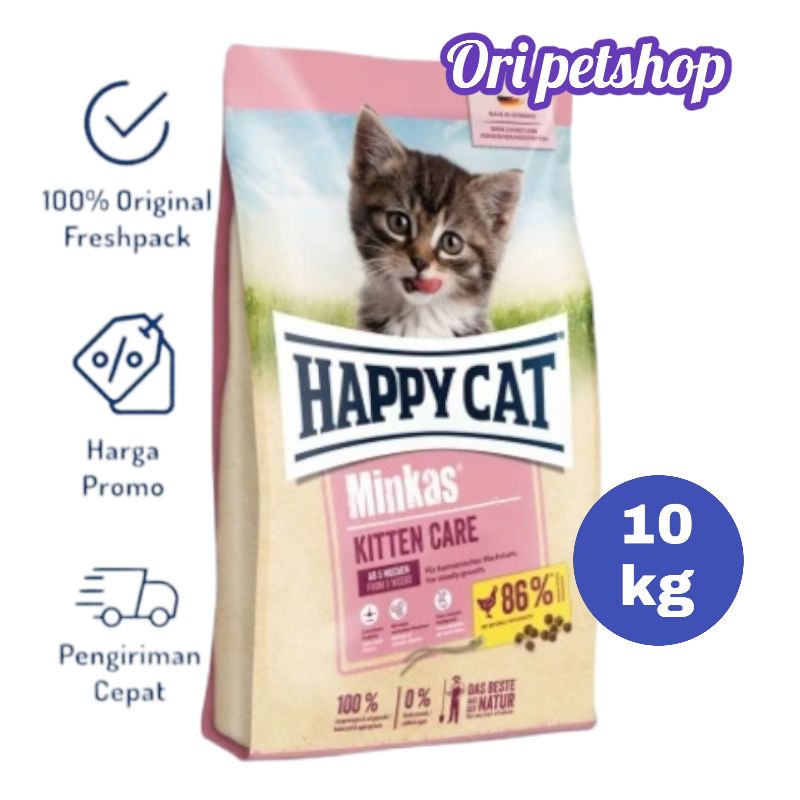 Ekpedisi Only happy cat minkas kitten care 10 kg