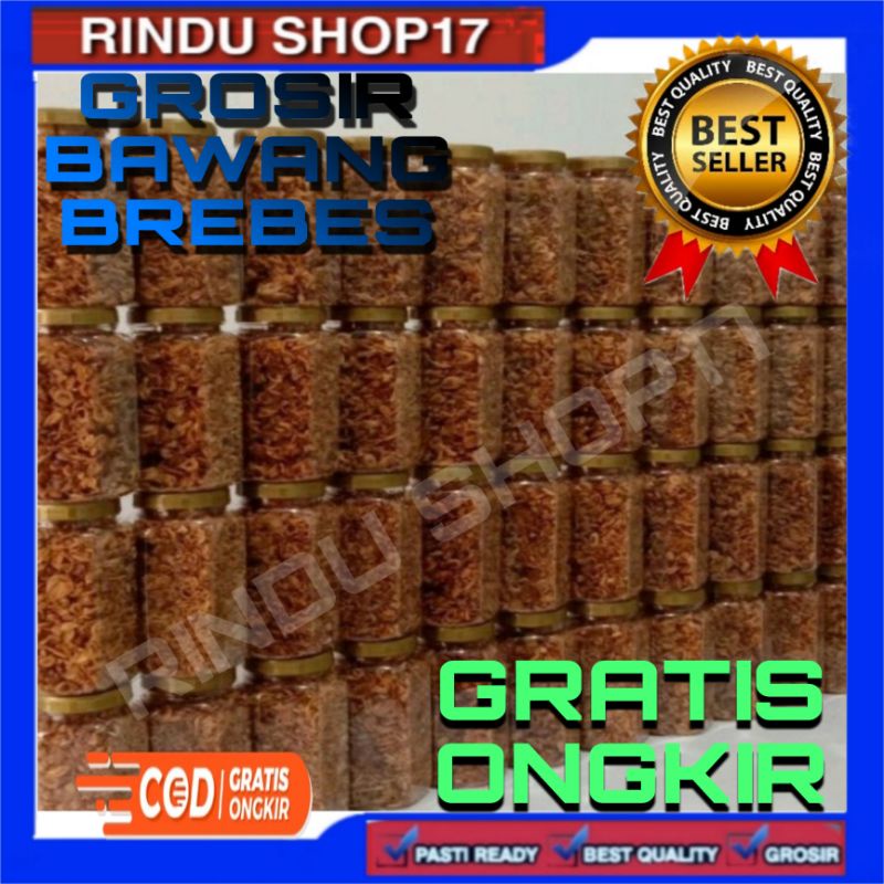 (RS)Bawang goreng merah/bawang Brebes/bawang goreng