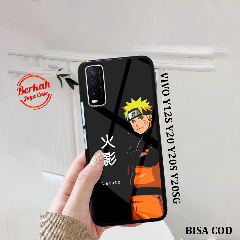 Case VIVO Y12S Y20 Y20S Y20SG Casing VIVO Y12S Y20 Y20S Y20SG case NARUTO TERBARU Case hp kondom hp 