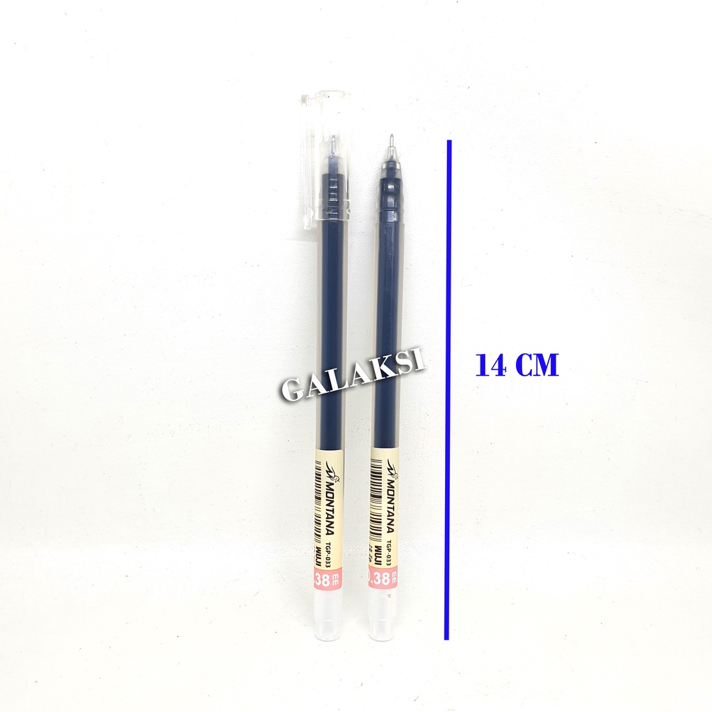 

[1 PC] PULPEN / GELPEN MONTANA WUJI 0.38 MM TGP-033