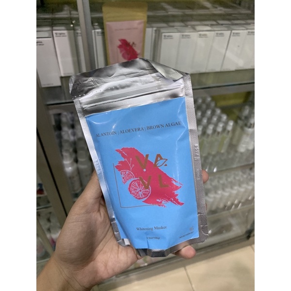 (READY STOCK) Beauty mask whitening vavl beaute 100gr