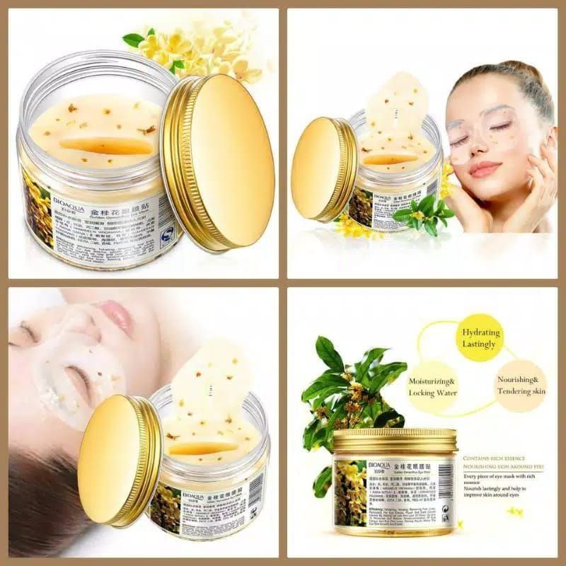 Medan Termurah Penghilang mata panda &amp; Keriput Osmanthus golden eye mask