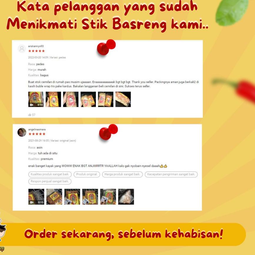 

SALE!!Basreng 500 gram (Baso Goreng)|SQ7