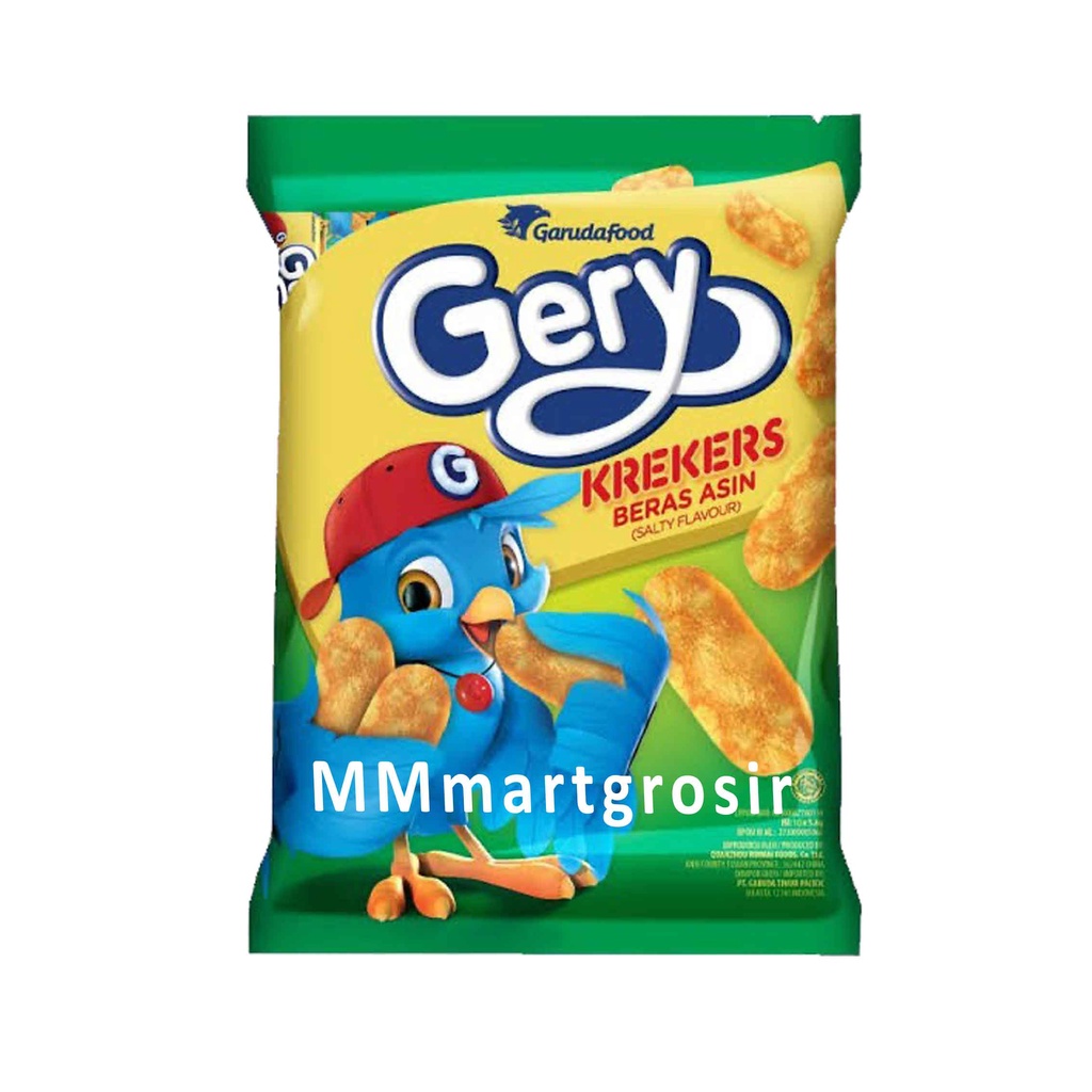 Gery Krekers / Snack Krekers Salty Flavour / Snack Beras Asin / Isi 10pcs