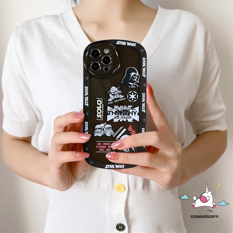 Casing Star Wars Trendy Oppo A57 2022 A17 A77s A16 A17K A5s A15 A12 A54 A7 A96 A55 A74 A3s A16K A95 A16E A31 A1K A12E A53 A33 A16s A5 A9 Reno 6z 5z 8 5 6 7 4F A76 Sarung Soft Cover A35 A36