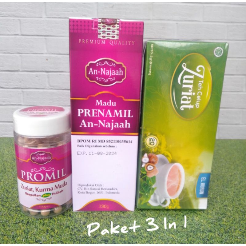 Paket Madu Zuriat Teh Zuriat Kapsul Zuriat Promil