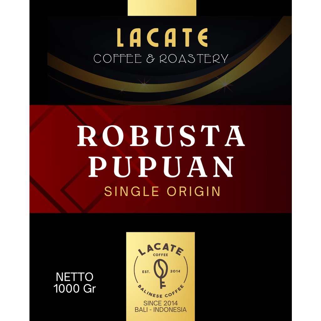 

Kopi Robusta 1 kg Bali Pupuan Fullwash Biji / Bubuk