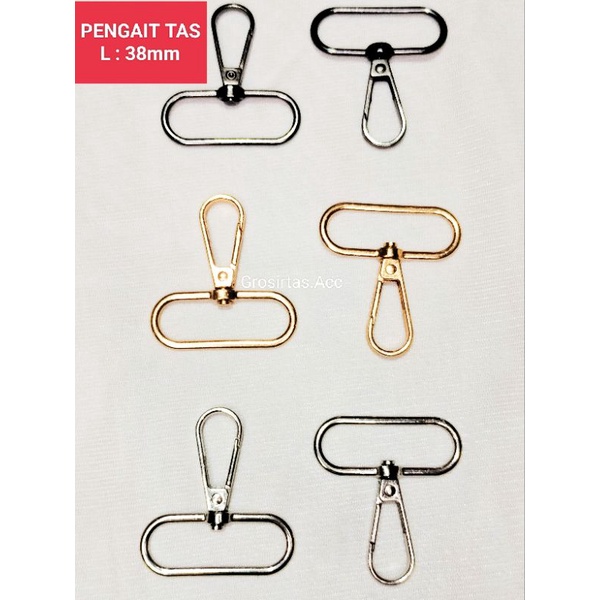 Kait Tas 38mm Bulat Murah Kew Kew Cantolan Tas