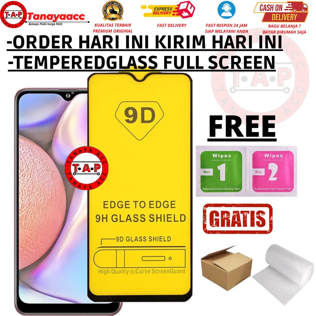 Tg Tempered Glass Full Screen Kaca OPPO A1K A3S A5S A12 A11K A7 A16 A15 A15S A5 2020 A9 2020