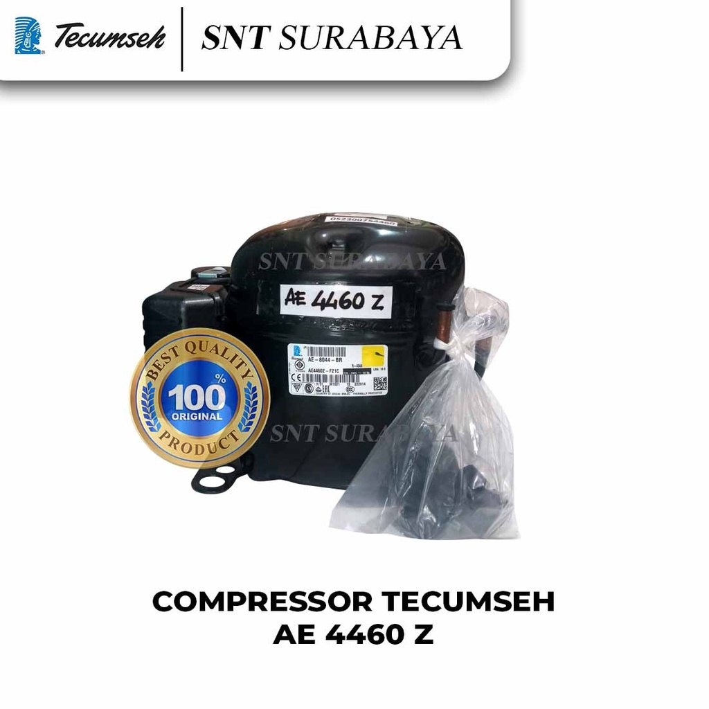 KOMPRESOR CHILLER 1/2PK R404 - COMPRESSOR CHILLER TECUMSEH AE4460Z