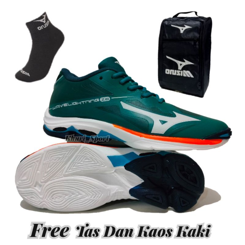 Sepatu Mizuno Wave Linghtning Z6 Low/Sepatu Mizuno Wlz 6 Low Terbaru/Sepatu Mizuno Wave Voltage/Sepa