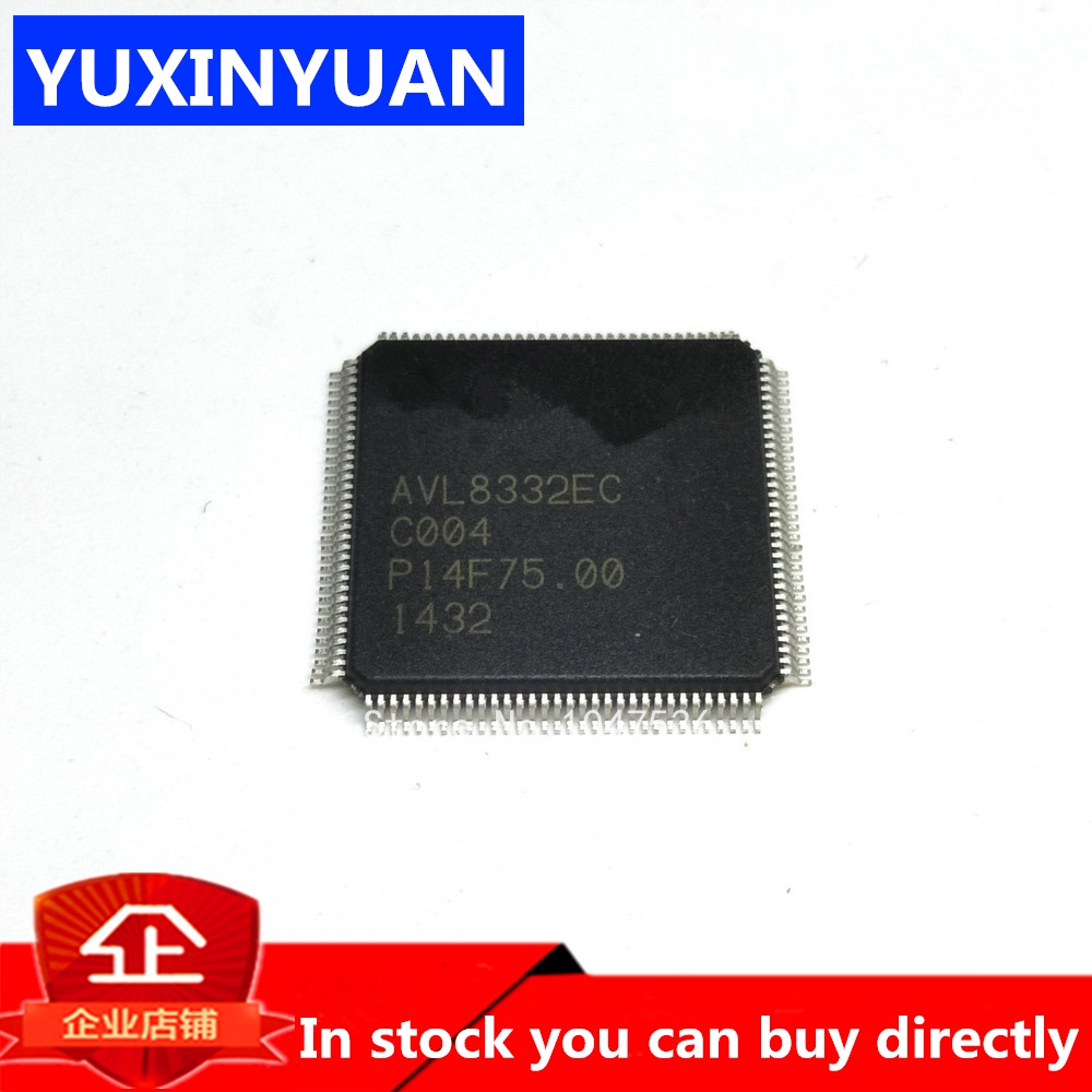 Avl8332ec AVL8332 QFP LCD CHIP IC AVL 1PCS Baru 新Pjg NEW 新边进口