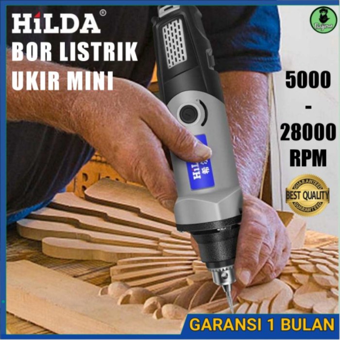Alat Bor Listrik Polishing Engraver Grinder Drill Bor Mesin Ukir Kayu