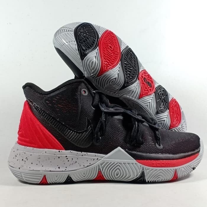 {RaditStore} sepatu basket anak nike kyrie5 black/list red Limited