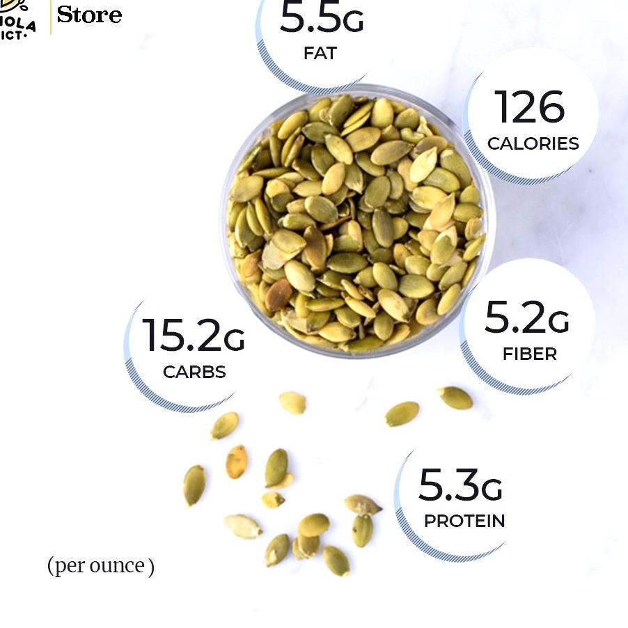 

Terkini--Granola Addict - Roasted Mix Sunflower & Pumpkin Seeds / Kuaci & Labu Panggang 250G