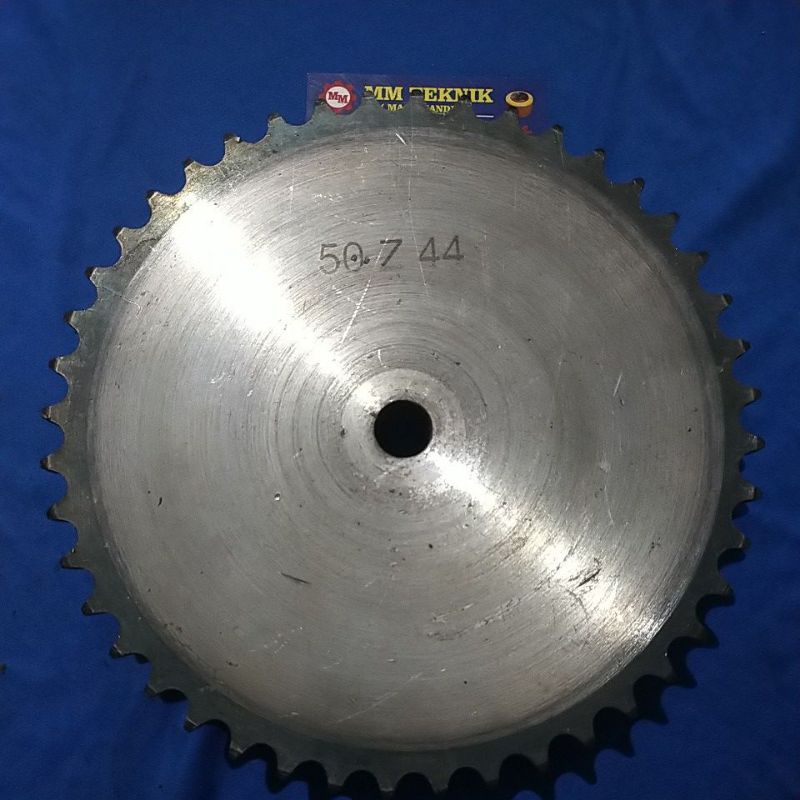 Sprocket RS 50 x 44 T Gear Rantai Single Gir gigi Z 44T RS50 -1 50Z44 50X44T 50-1 tipe B Sproket spr 50-44T 50x1x44T 50-1-44T