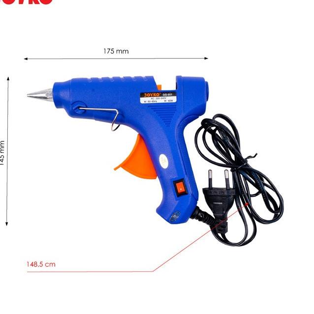 

Dijual ZPCJ Glue Gun - Lem Tembak Joyko GG - 851 - 60 Watt ❉ (Murah)