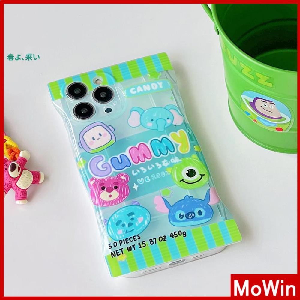 For iPhone 14 Pro Max iPhone Case Snack Bag TPU Soft Case Clear Case Airbag Shockproof Camera Cover Cartoon Cute Compatible For iPhone 13 Pro Max 12 Pro Max 11 7plus XR