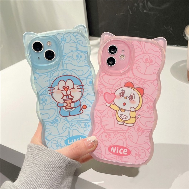 Soft Case Silikon Motif Kartun Kucing Untuk iPhone 14 13 12 11 Pro Max X Xr Xs Max 8 7 6 6s Plus SE