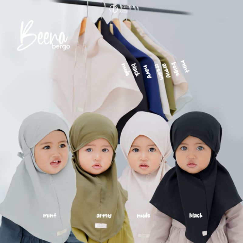 Beena bergo kids naisha BELI 2 GRATIS MINI GOLD | bergo anak | jilbab anak | bergo instant kids | bergo anak premium | bergo anak terbaru bergo anak murah bergo beena bergo anak hijab anak murah khimar anak bergo kids terbaru bergo anak termurah