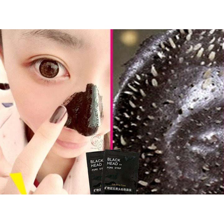 Cheaper-Sachet - BLACKHEAD BLACK MASK CHARCOAL MASKER KOMEDO