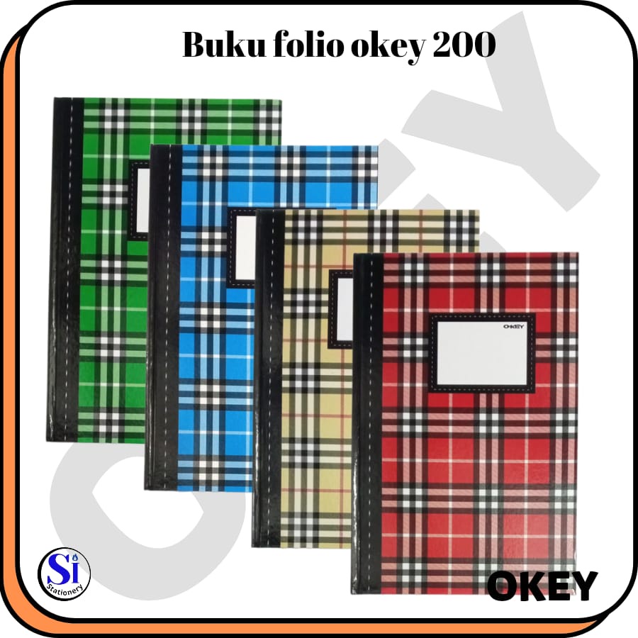 

Buku Folio Okey 200 Lembar