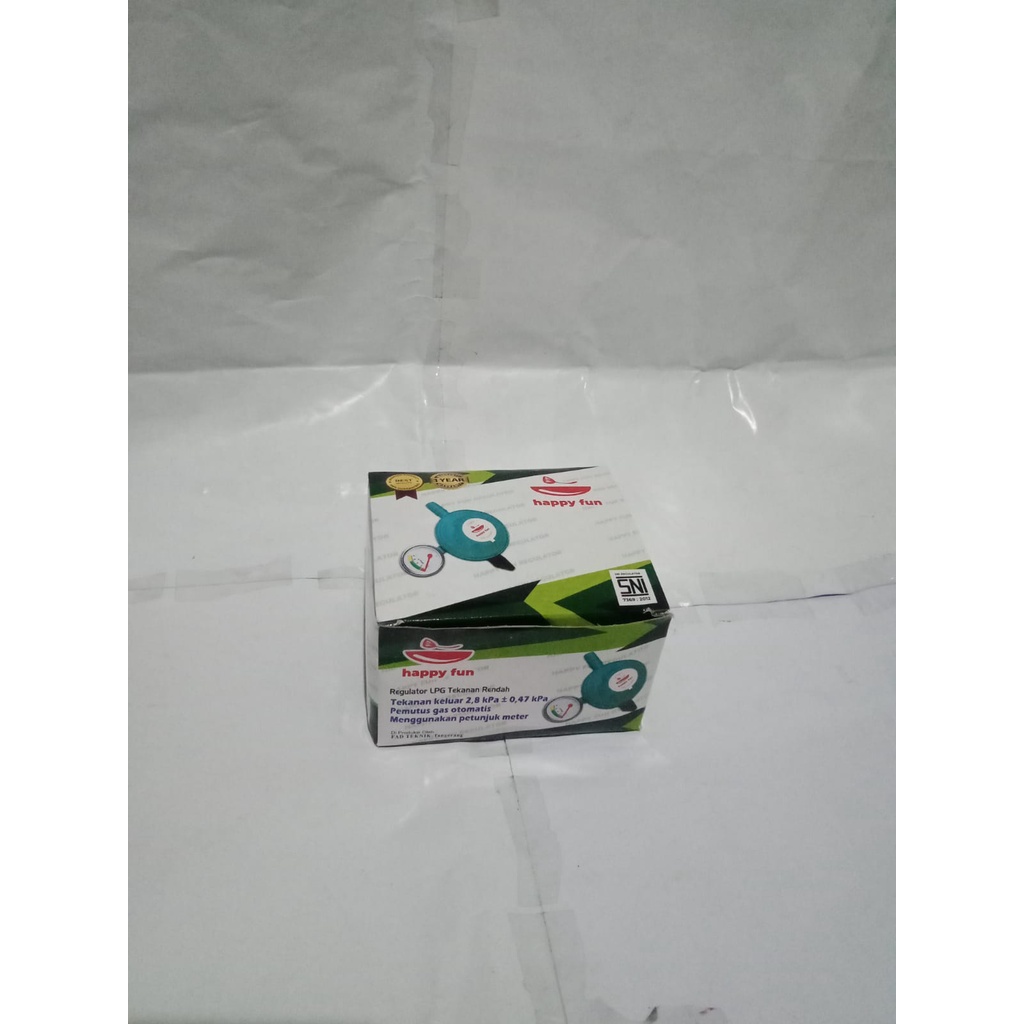 Gas Regulator + Meteran HAPPY FUN