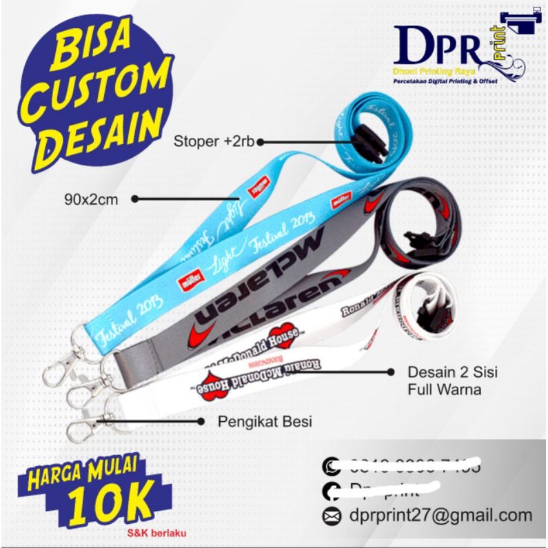 

Tali ID Card custom / Tali Lanyard