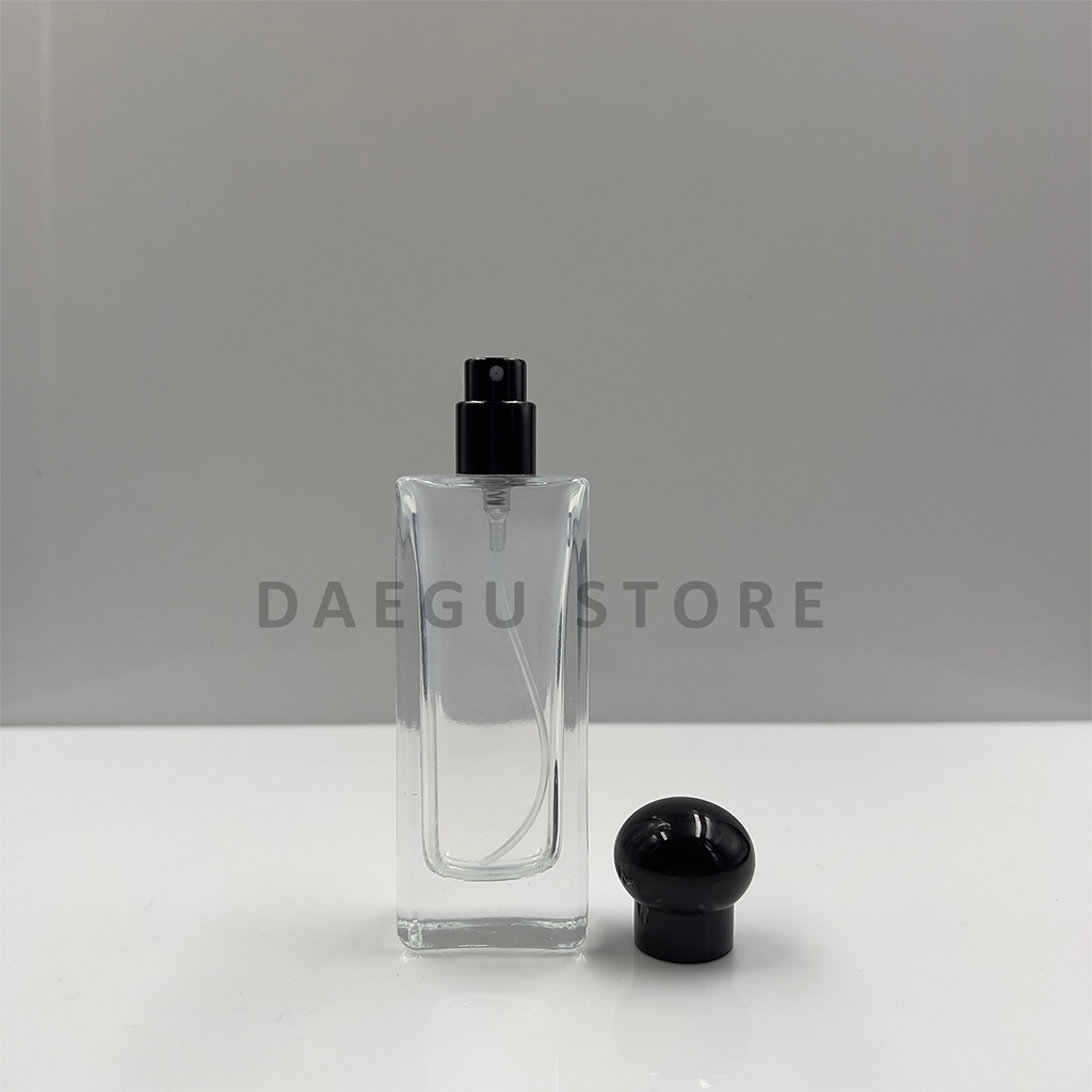 Botol Parfum 30ml Spray Kaca Tebal - DRAT / ULIR - Model JML REFIL