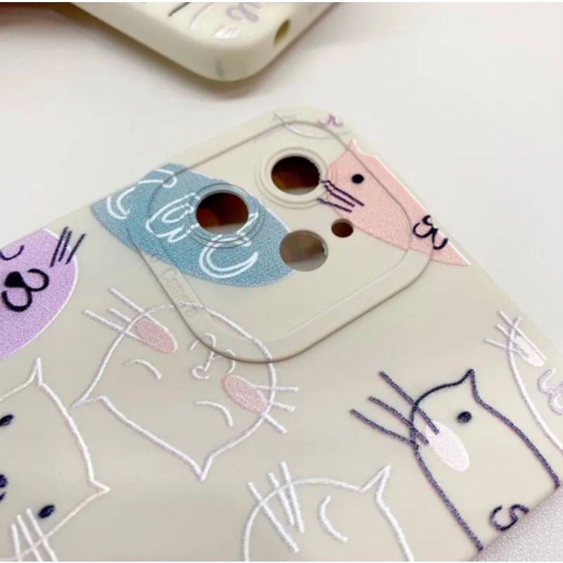 SOFTCASE MOTIF CUTE CAT OPPO F1S A59T F9 A7 A5S A12 A1K A3S A15 A15S A16 A5 2020 A9 2020 A31 A37 NEO 9 A39 A57 A52 A92 A33 2020 A53 2020 A54 4G A71 A83 - UA