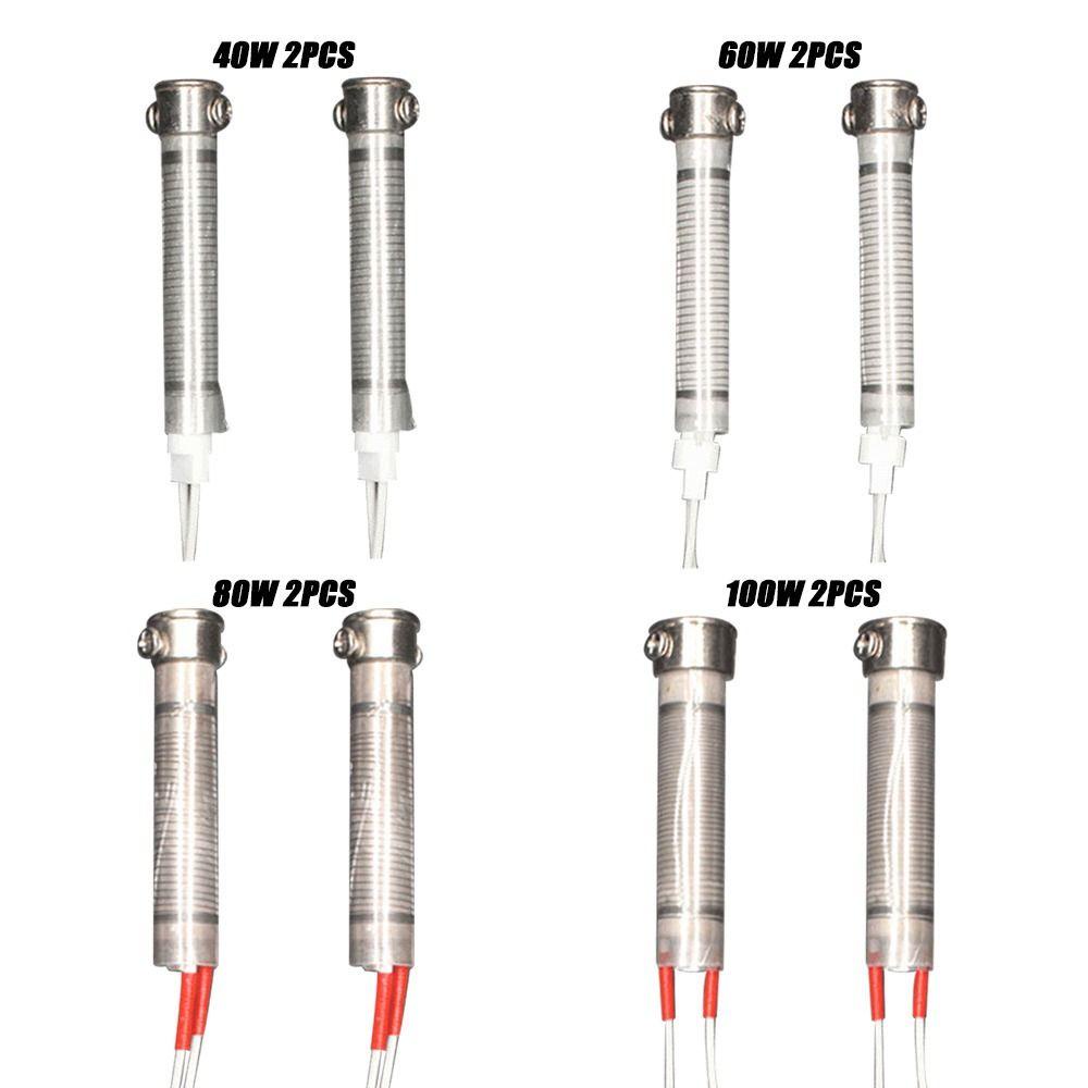 Top 2pcs Soldering Iron Core Kualitas Tinggi Alat Las Aksesori Pengerjaan Logam Panas Eksternal