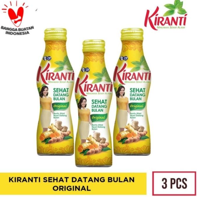 

Kiranti Minuman Sehat Datang Bulan Original - 150 Ml (Harga 3 Pcs)