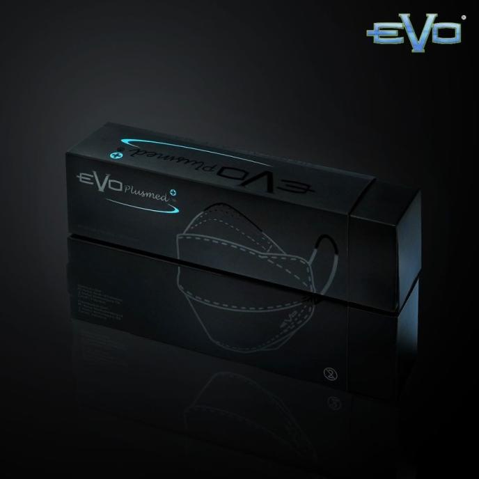 Masker Evo Plusmed 4D Full Black Edition Limited 25-giastoreonline Berkualitas